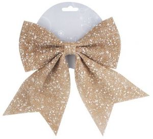 Mašle jutová 20 x 24 cm