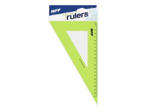 MFP Pravítko trojuhelník 30-60 COLOURS