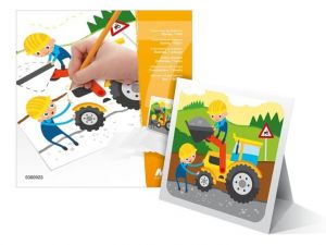 Omalovánky se stojánkem Stavba 7 listů (MFP)