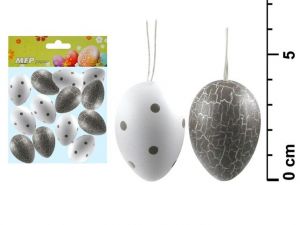 Vajíčka plast 4cm 12ks