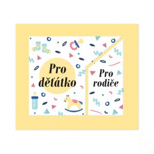 ALBI Duo pokladnička - Pro rodiče/Pro děťátko