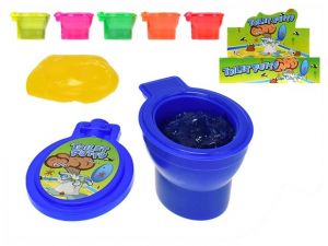 Toaleta 9,5x6,5cm s neonovým slizem 4barvy