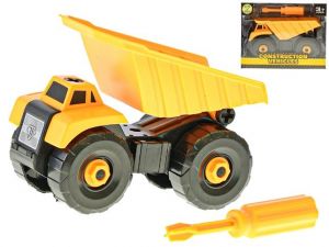 Auto stavební sklápěčka 15cm šroubovací volný chod v krabičce