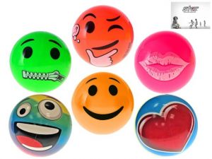 Míč s obličejem - malý, 11 cm