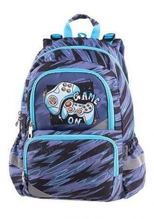 Batoh "Anatomic Game On", modrá-joystick, anatomický, PULSE 122314