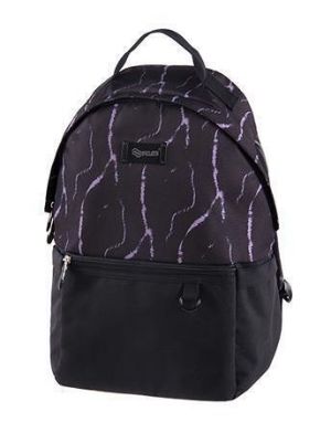 Batoh "Cloud Violet Scratch", černá-fialový vzor, s přihrádkou na notebook, PULSE 122253