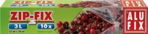 Sáčky "Zip Fix", se zavíráním, 3 l, 10 ks, ALUFIX