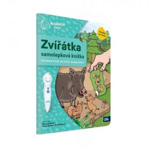 ALBI Kouzelné čtení Samolepková knížka Zvířátka