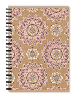 STIL College blok A4 linkovaný Mandala kraft