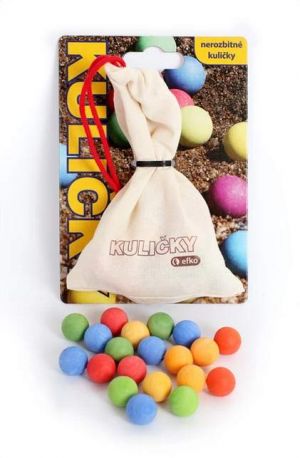 EFKO - Kuličky cvrnkací, nerozbitné textilní sáček