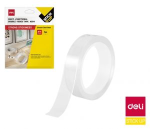 Lepící páska oboustranná gelová 24mm x 3m DELI EA504