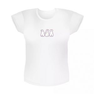 ALBI Dámské tričko s 3D potiskem - Roztomilé zvířátko, vel. S