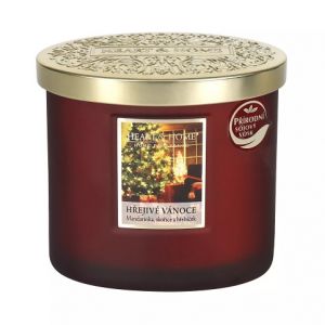 ALBI Svíčka elipsa - Hřejivé Vánoce