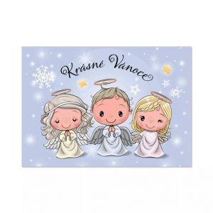 ALBI Pop-up andílek Svítící hrací přání - Andílek