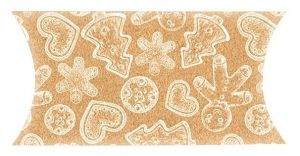 Krabička skládací vánoční S 20 x 10 cm