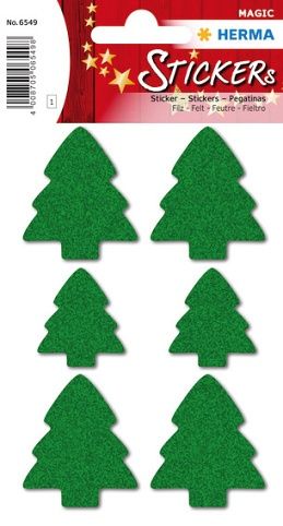 Samolepka HERMA MAGIC filcové stromečky