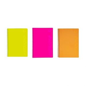 Blok se spirálou Astrapap FLuo A5 linkovaný