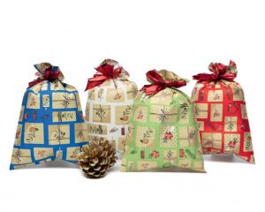 Vánoční sáček Cadeau 16 x 25 cm