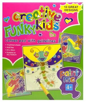 Malířské plátno s předlohou A4 10 lisůPK53-56