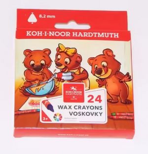 KOH-I-NOOR Voskovky trojhranné tenké 8274/24 (8274024010KS)