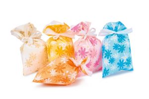 Sáček celofan 20x32cm Květiny