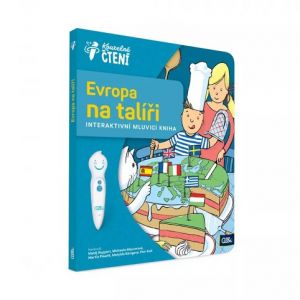 ALBI Kouzelné čtení Kniha Evropa na talíři