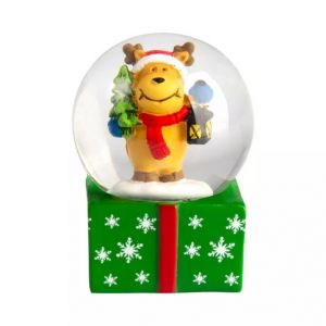 ALBI - sněžítko K vánocům Sobík s lucernou