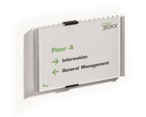 Informační tabulka "INFO SIGN", stříbrná, 210 x 148,5 mm, DURABLE 480523