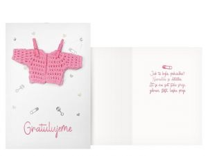 Přání k narození miminka CN-890