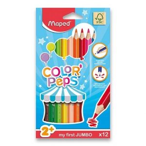 Pastelky Maped Color‚Peps Jumbo 12ks