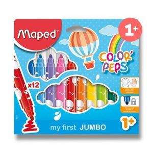 Dětské fixy Maped Color‚Peps Jumbo 12ks