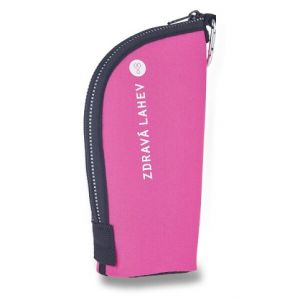 Termoobal na ZDRAVOU láhev 0,5l růžová CABRIO REFLEX
