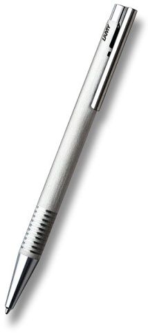 LAMY Logo Brushed Steel kuličková tužka (kuličkové pero-propiska)