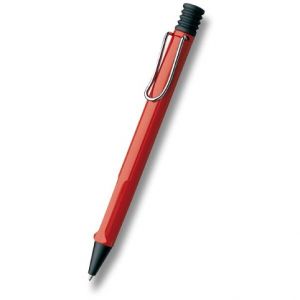 LAMY Safari Shiny Red kuličková tužka (kuličkové pero-propiska)
