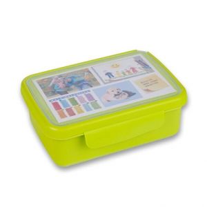 Svačinový box ZDRAVÁ SVÁČA zelený ZDRAVÁ LÁHEV