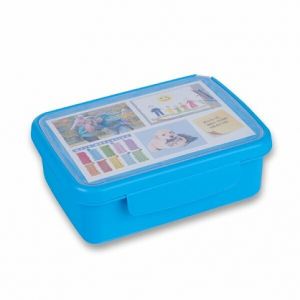 Svačinový box ZDRAVÁ SVÁČA modrý ZDRAVÁ LÁHEV