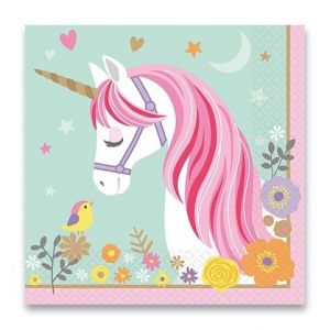 Papírové ubrousky Jednorožec 33 x 33 cm, 16ks