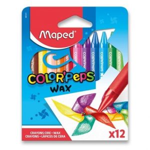 Voskovky trojhranné Maped Color‚Peps Wax 12ks