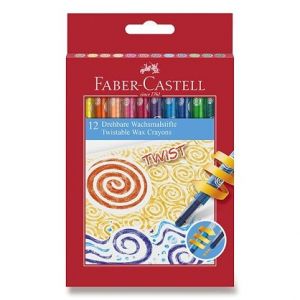 Faber-Castell Voskovky Twist 12ks