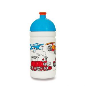 Zdravá láhev 0,5L VESELÁ JÍZDA + NÁHRADNÍ ZÁTKA (0,5-L-Zdravá lahev)