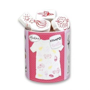 Razítka Aladine Stampo Textile Jednorožci