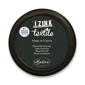 Razítkovací polštářek Aladine Izink Textile ČERNÁ