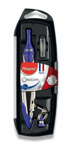 Kružítko Maped Origin Set 3dílná sada, mix barev