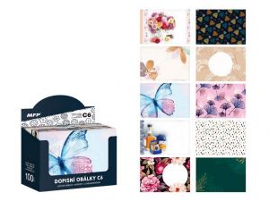 Dopisní obálka MFP C6 barevná mix