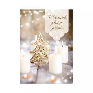 ALBI Vánoční přání - Svíčky