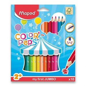 Pastelky Maped Color‚Peps Jumbo 18ks