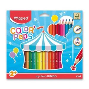 Pastelky Maped Color‚Peps Jumbo 24ks