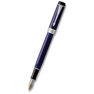 Parker Duofold Classic Blue & Black CT hrot F