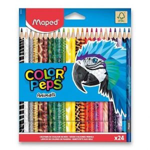 Pastelky Maped Color‚Peps Animal 24ks