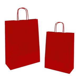 Papírová taška JOLLY střední bordo